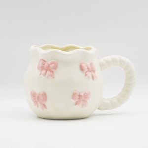 Bow Charm Ceramic Mug