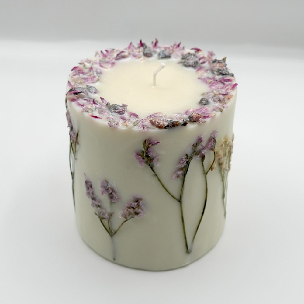 Forest Meadow Botanical Candle – Pine Needle & Lavender - Image 3