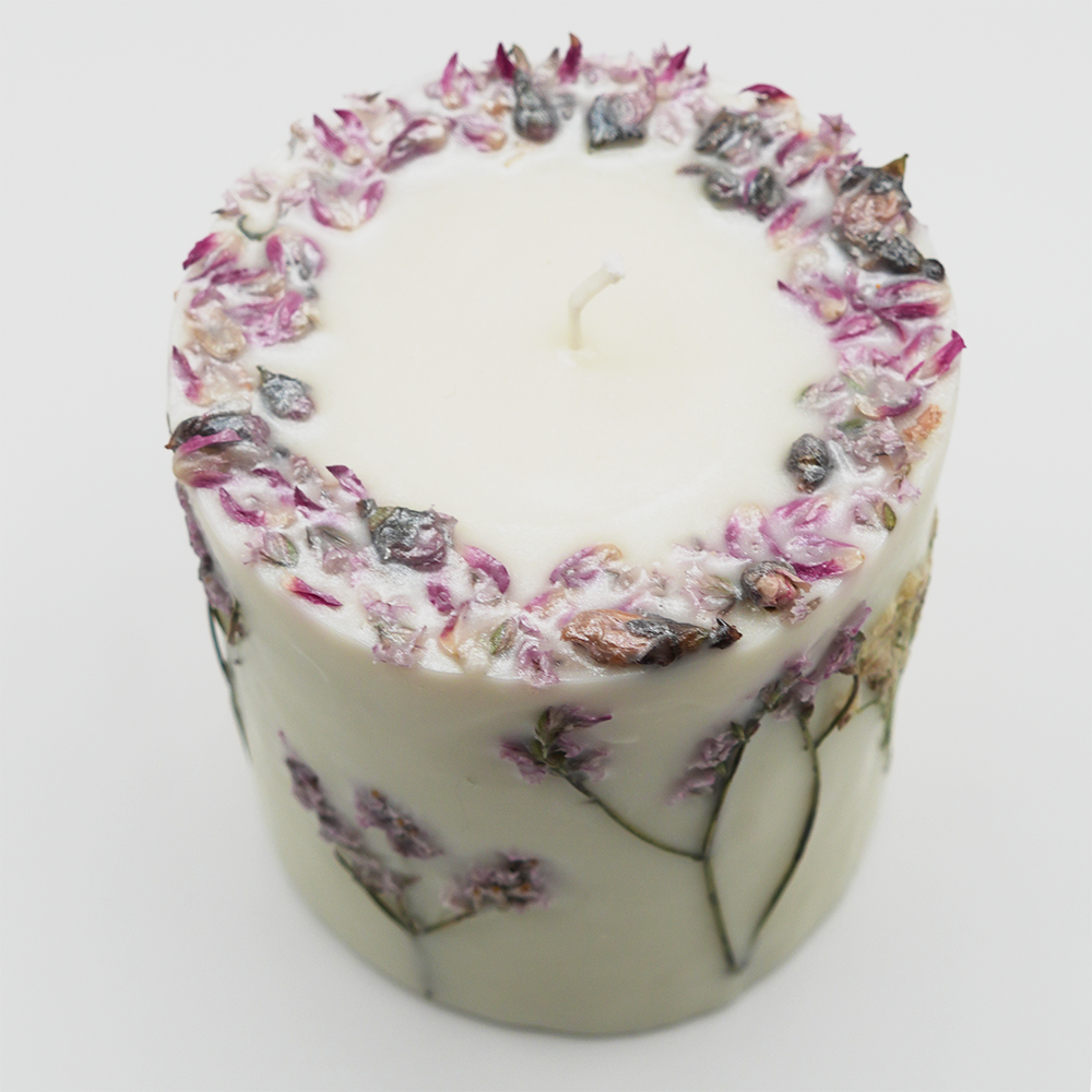 Forest Meadow Botanical Candle – Pine Needle & Lavender - Image 2