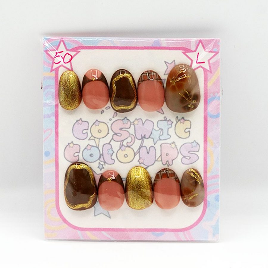 High Class Press-On Nails – Short Almond (Large)
