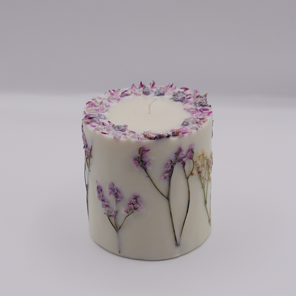 Forest Meadow Botanical Candle – Pine Needle & Lavender - Image 4